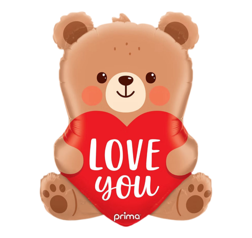 PRIMA 27" Love You Bear Shape
